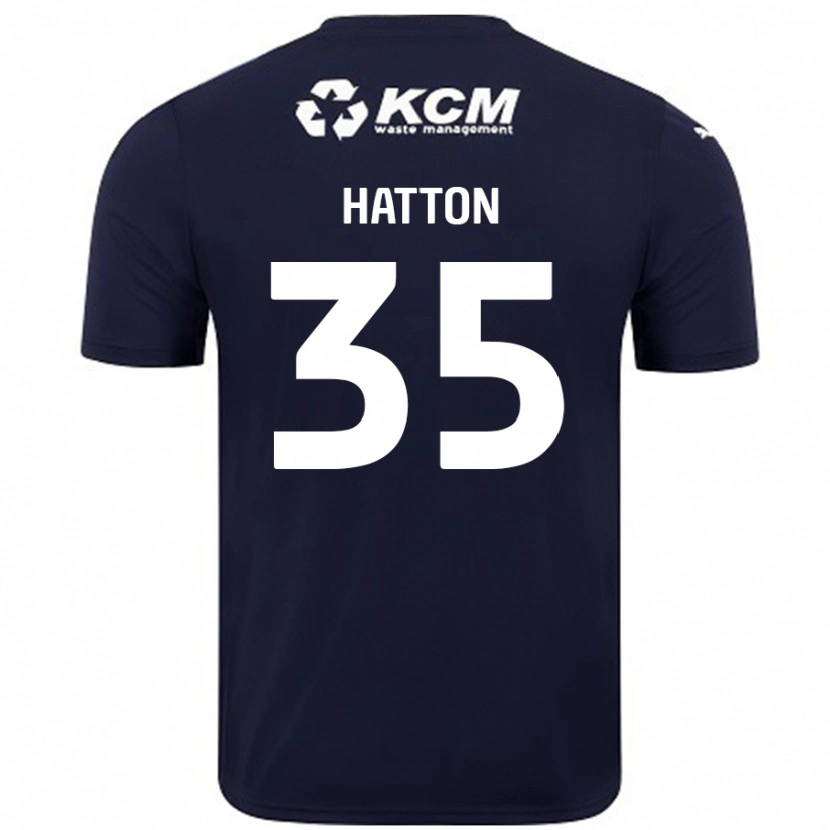 Danxen Kid Ben Hatton #35 Navy Blue Away Jersey 2024/25 T-Shirt