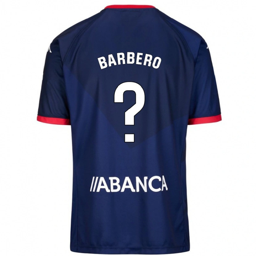 Danxen Kid Iván Barbero #9 Navy Blue Away Jersey 2024/25 T-Shirt