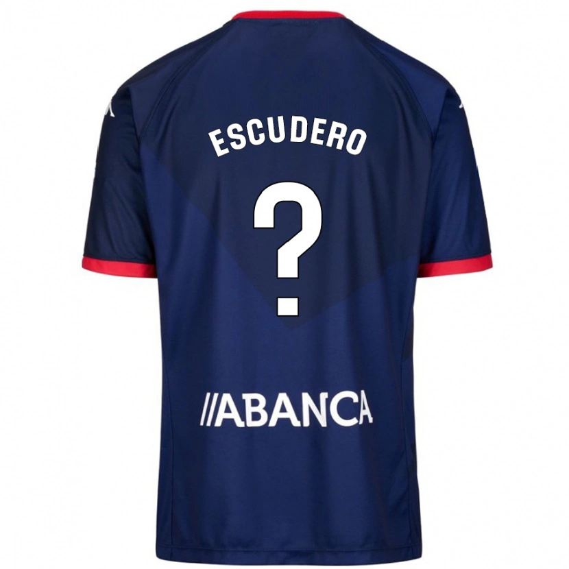 Danxen Kid Sergio Escudero #18 Navy Blue Away Jersey 2024/25 T-Shirt