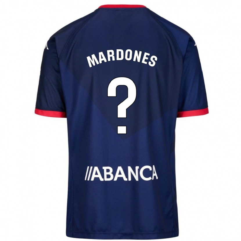 Danxen Kid Alvaro Mardones #0 Navy Blue Away Jersey 2024/25 T-Shirt