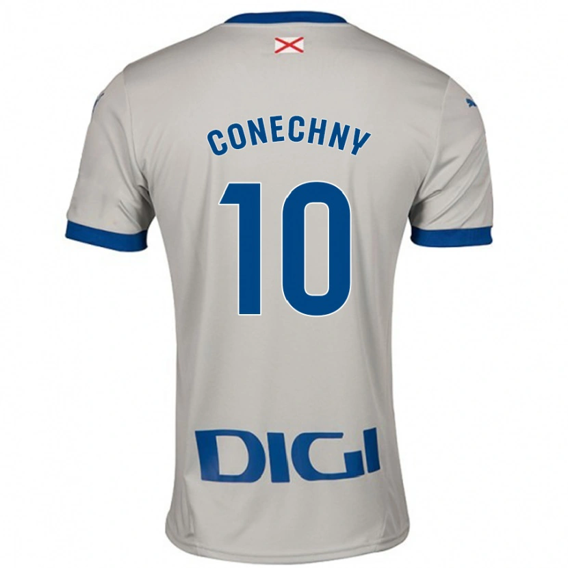 Danxen Kid Tomás Conechny #10 Light Gray Away Jersey 2024/25 T-Shirt