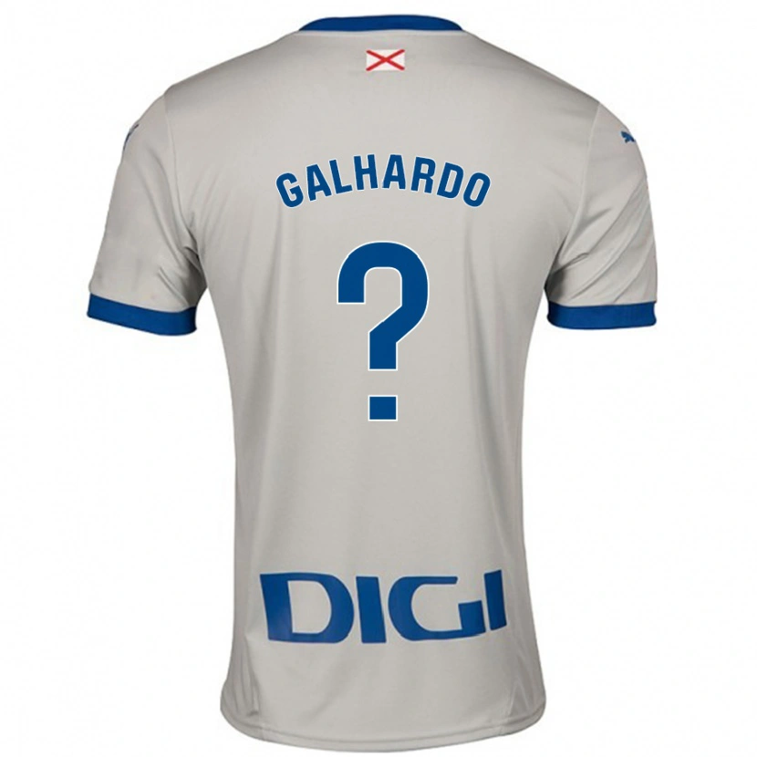 Danxen Kid Tiago Galhardo #0 Light Gray Away Jersey 2024/25 T-Shirt