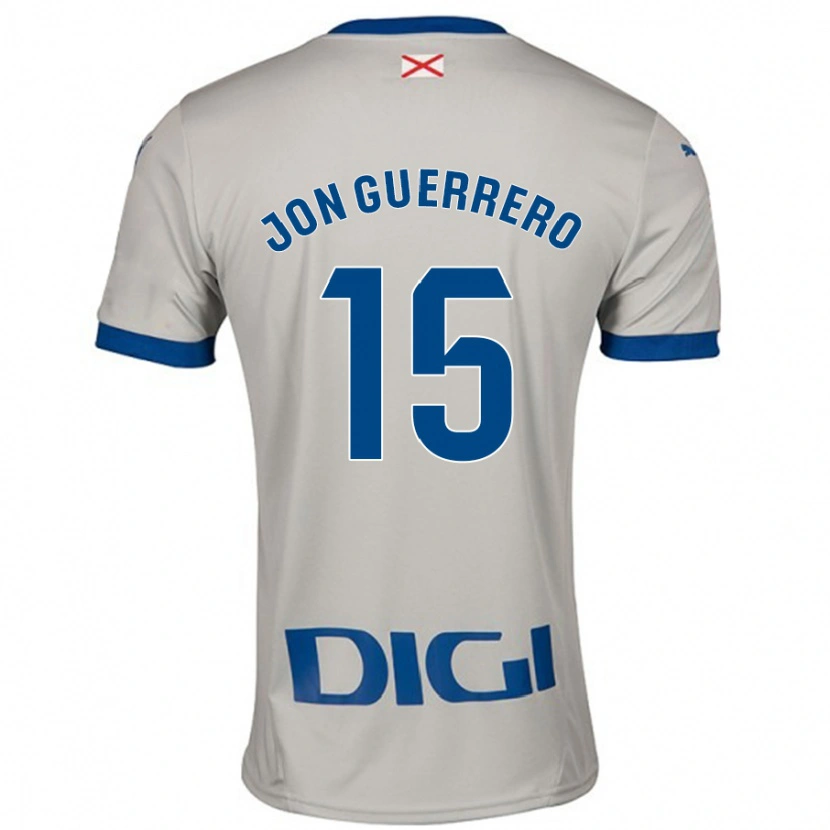 Danxen Kid Julen Jon Guerrero #15 Light Gray Away Jersey 2024/25 T-Shirt