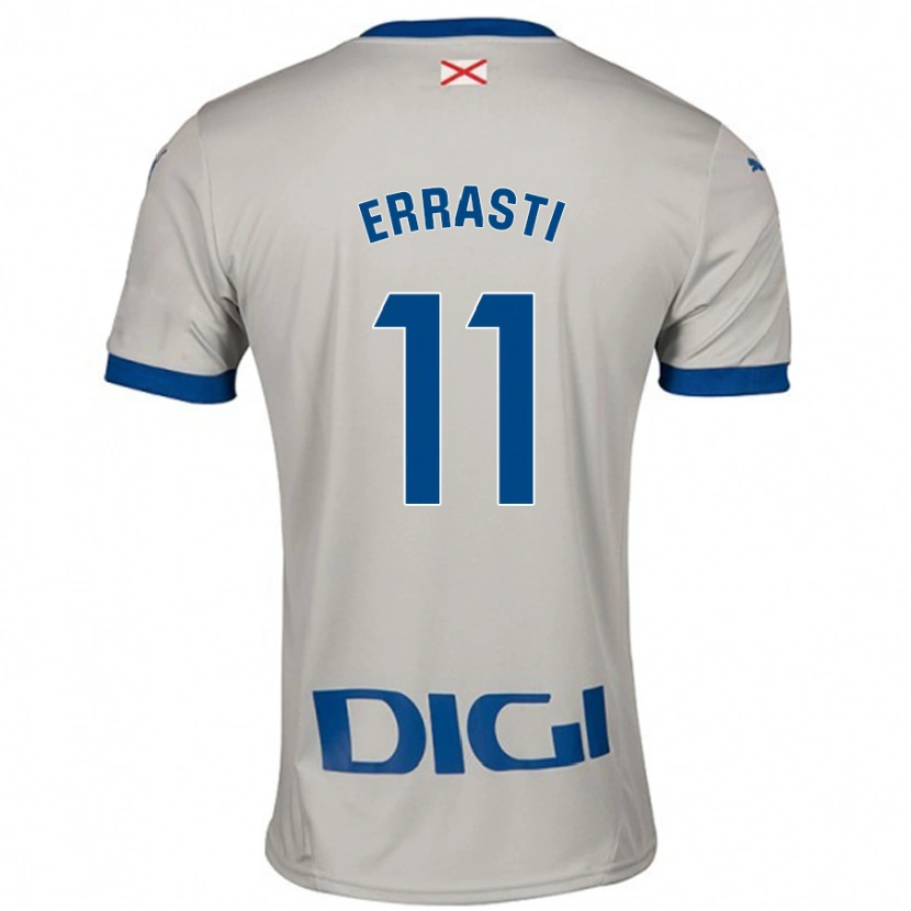 Danxen Kid Elene Errasti #11 Light Gray Away Jersey 2024/25 T-Shirt