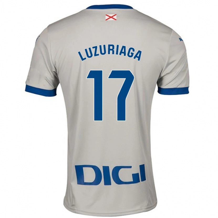 Danxen Kid Judith Luzuriaga #17 Light Gray Away Jersey 2024/25 T-Shirt