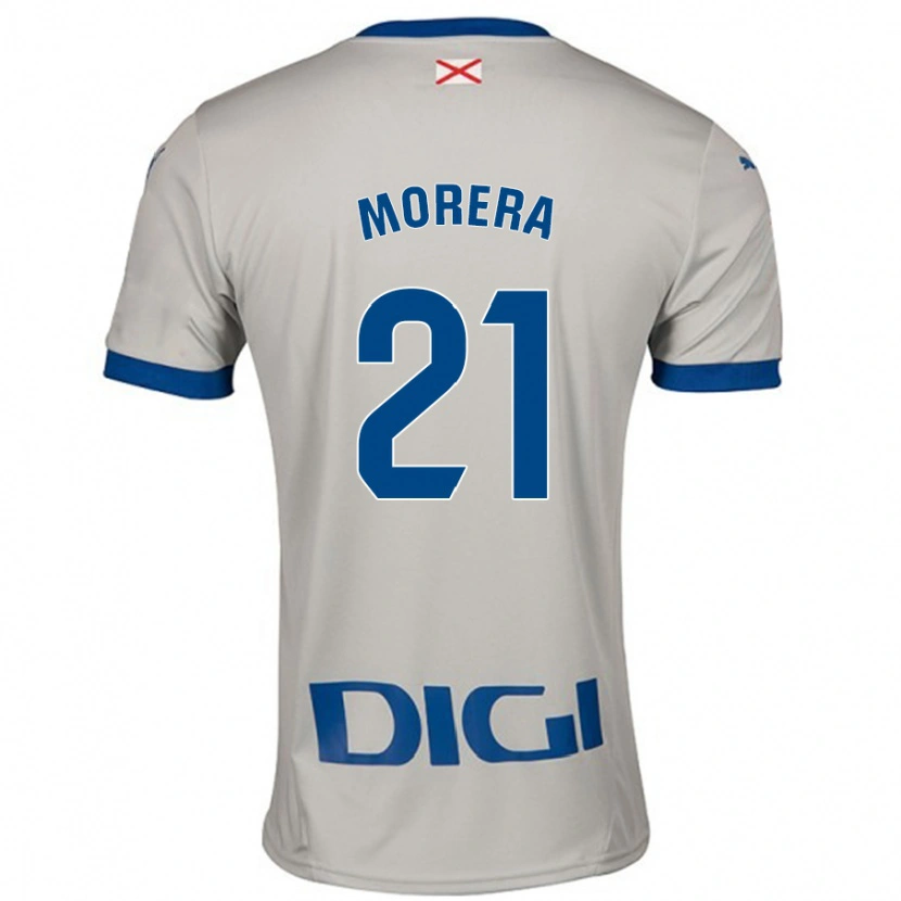 Danxen Kid Carla Morera #21 Light Gray Away Jersey 2024/25 T-Shirt