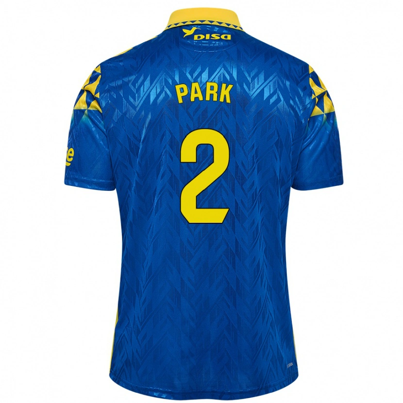 Danxen Kid Marvin Park #2 Blue Yellow Away Jersey 2024/25 T-Shirt