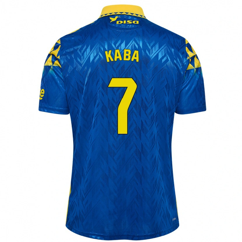 Danxen Kid Sory Kaba #7 Blue Yellow Away Jersey 2024/25 T-Shirt