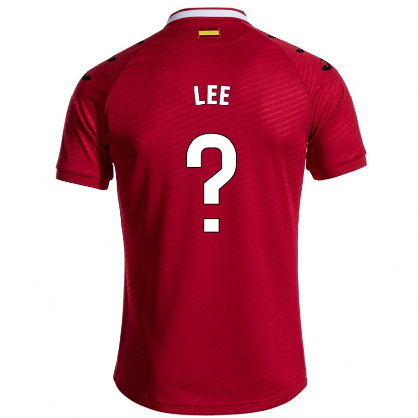 Danxen Kid Sang-Min Lee #0 Dark Red Away Jersey 2024/25 T-Shirt