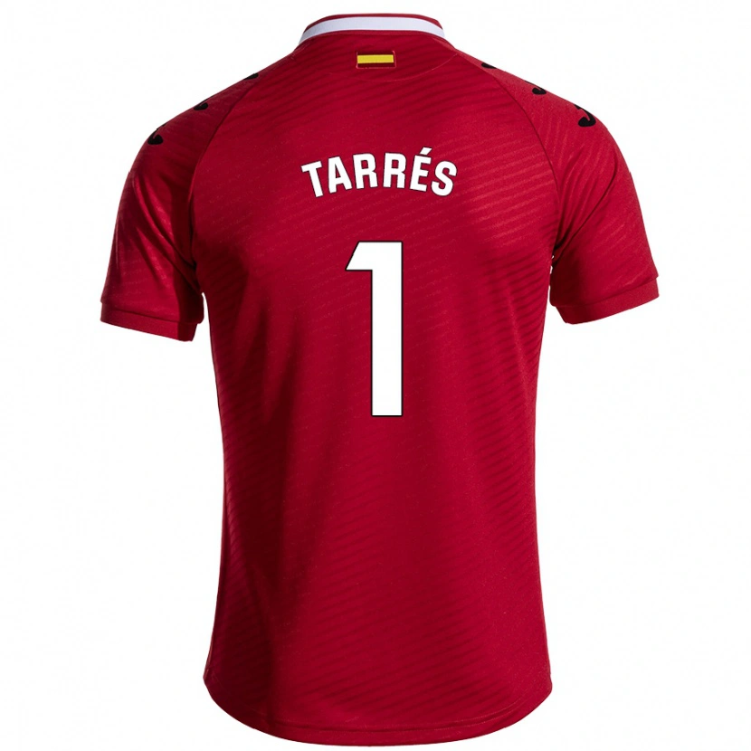 Danxen Kid Lluis Tarrés #1 Dark Red Away Jersey 2024/25 T-Shirt