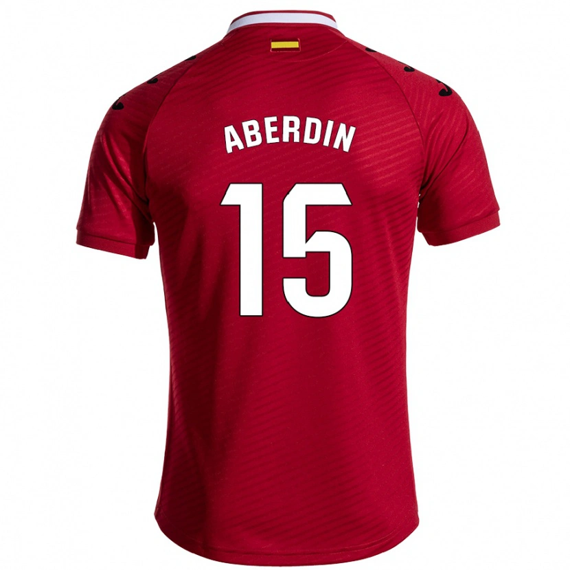 Danxen Kid Nabil Aberdin #15 Dark Red Away Jersey 2024/25 T-Shirt