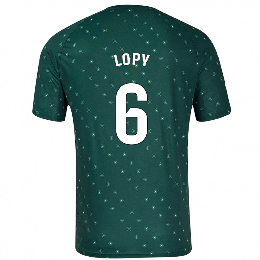 Danxen Kid Dion Lopy #6 Dark Green Away Jersey 2024/25 T-Shirt