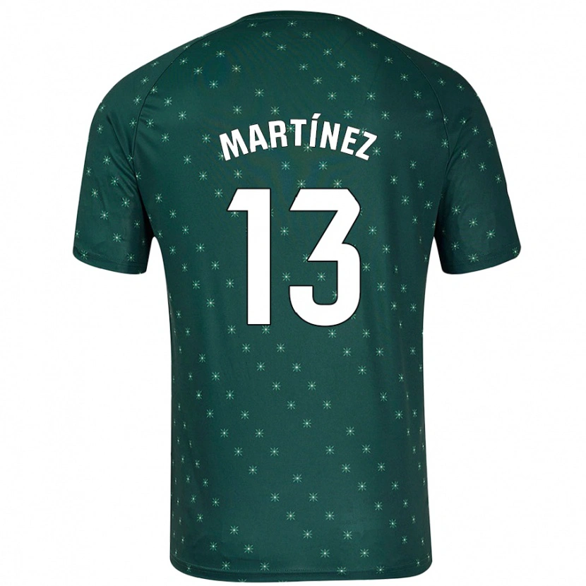 Danxen Kid Fernando Martínez #13 Dark Green Away Jersey 2024/25 T-Shirt