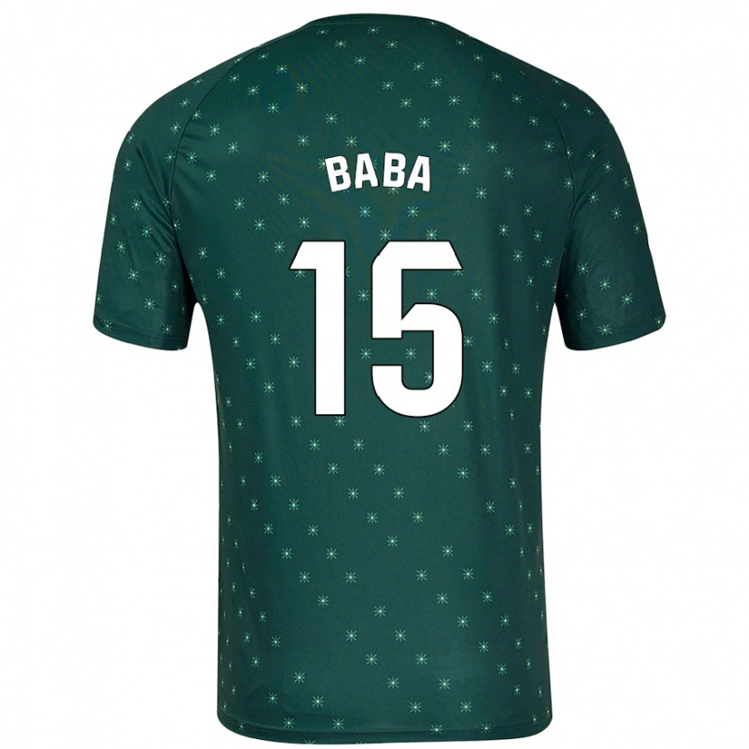 Danxen Kid Iddrisu Baba #15 Dark Green Away Jersey 2024/25 T-Shirt