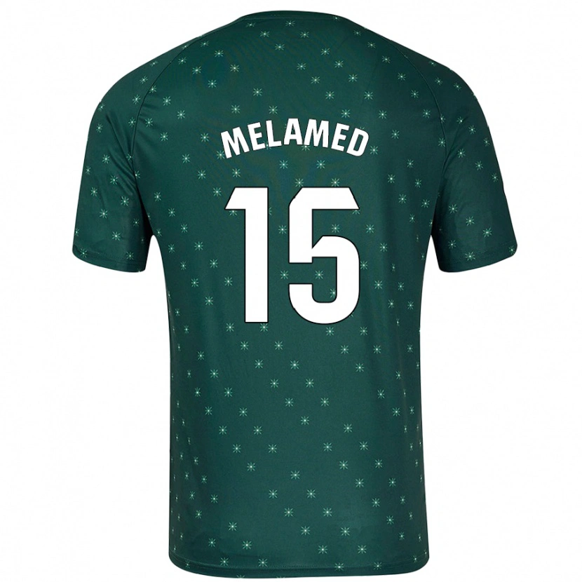 Danxen Kid Nico Melamed #15 Dark Green Away Jersey 2024/25 T-Shirt