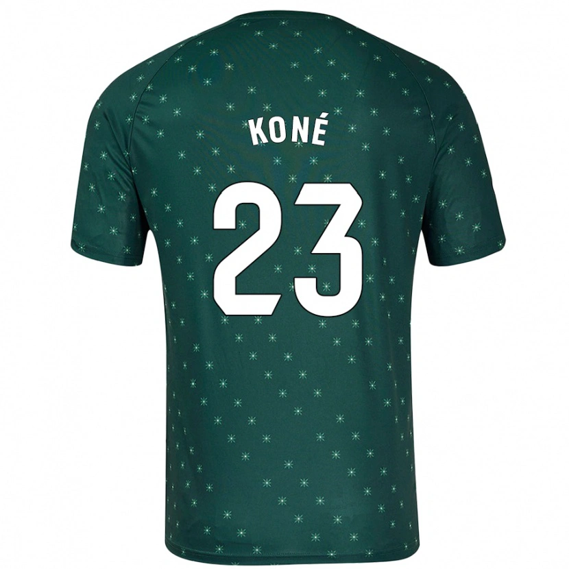 Danxen Kid Ibrahima Koné #23 Dark Green Away Jersey 2024/25 T-Shirt