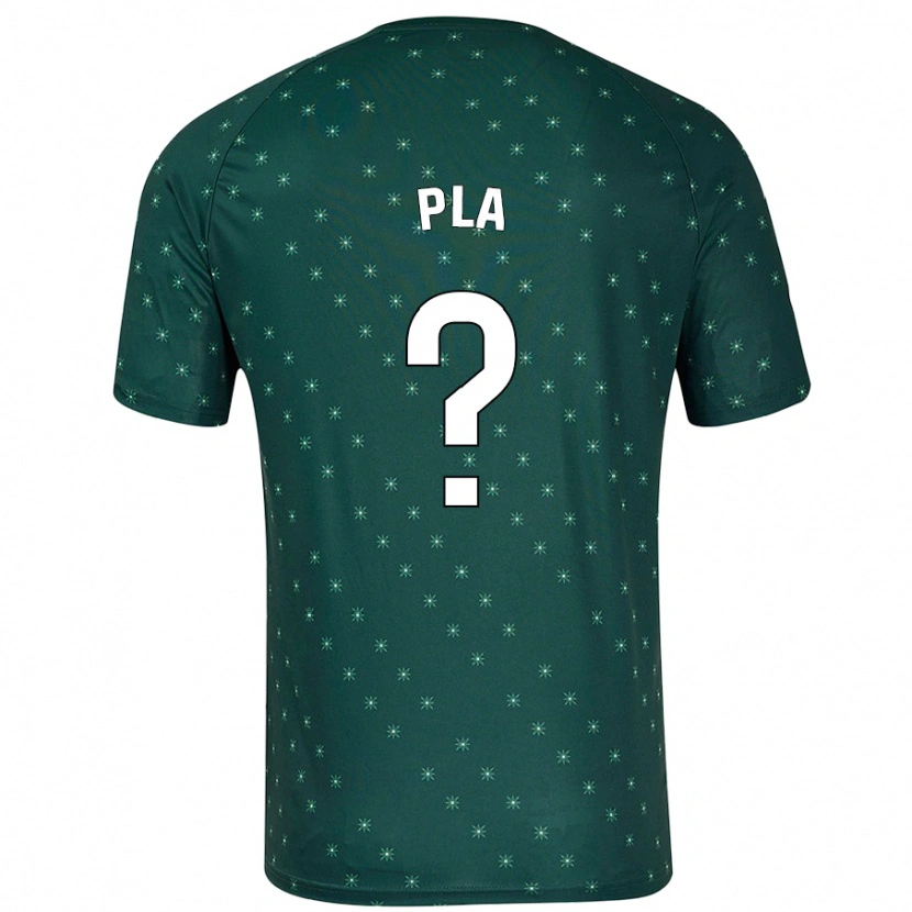 Danxen Kid Edu Pla #0 Dark Green Away Jersey 2024/25 T-Shirt