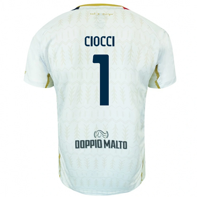 Danxen Kid Giuseppe Ciocci #1 White Away Jersey 2024/25 T-Shirt