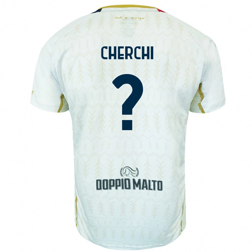 Danxen Kid Filippo Cherchi #0 White Away Jersey 2024/25 T-Shirt