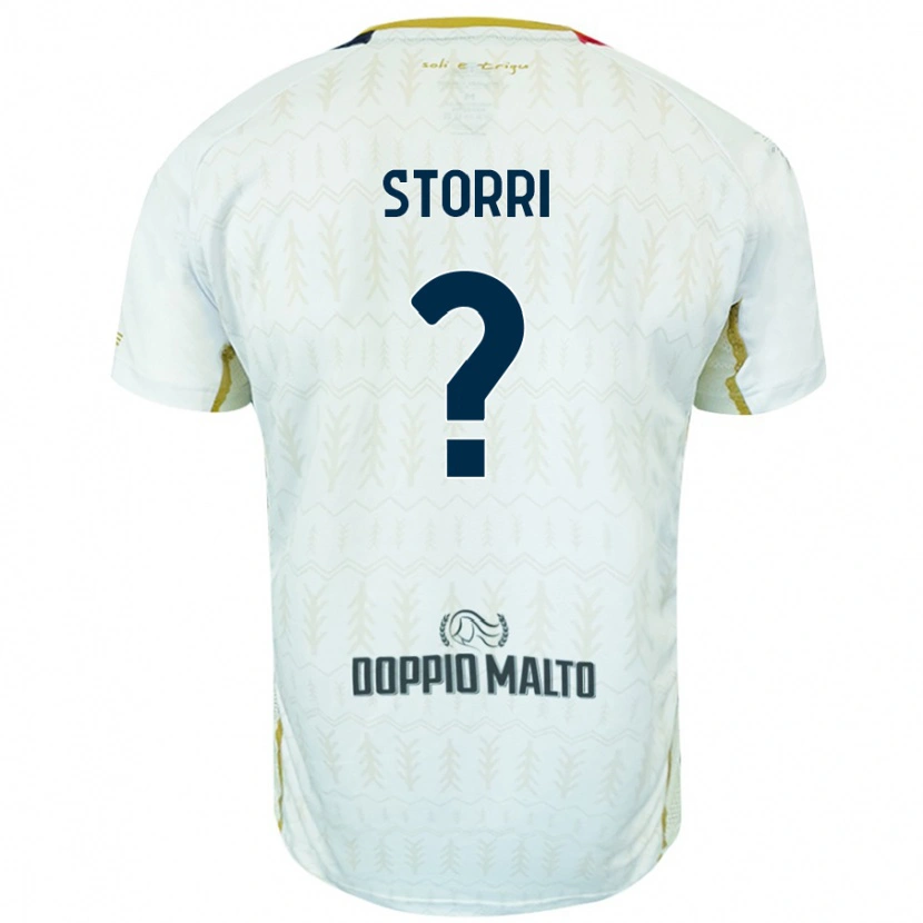 Danxen Kid Leonardo Storri #0 White Away Jersey 2024/25 T-Shirt