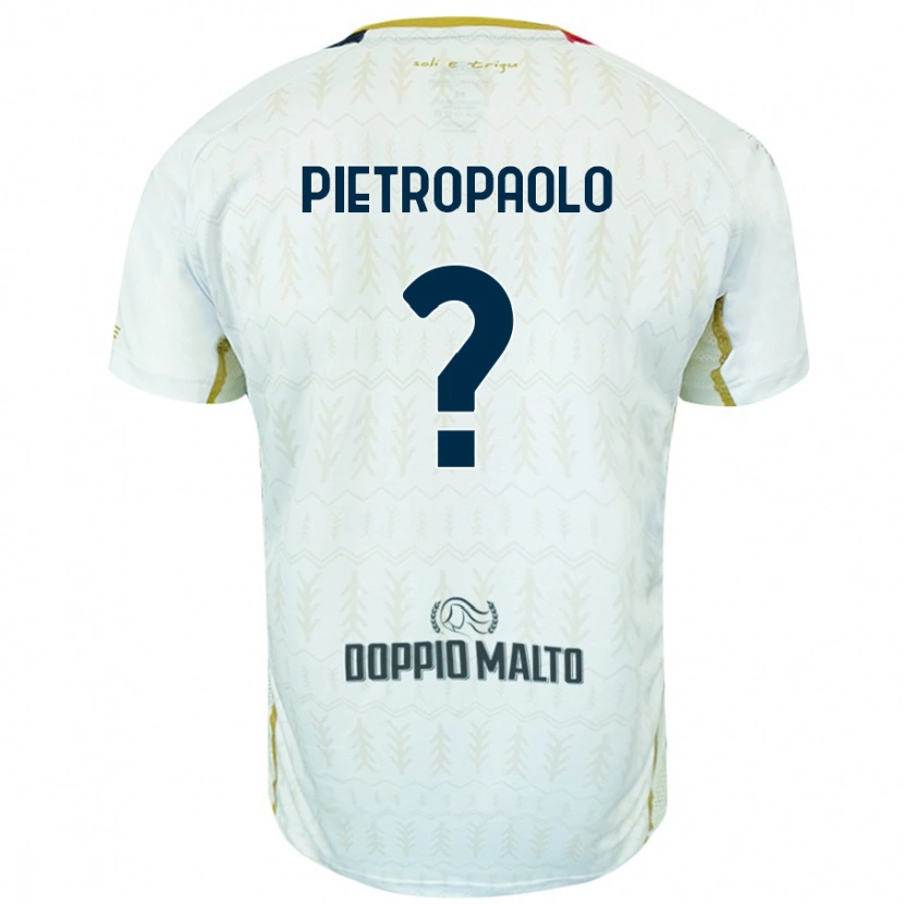 Danxen Kid Mario Pietropaolo #0 White Away Jersey 2024/25 T-Shirt