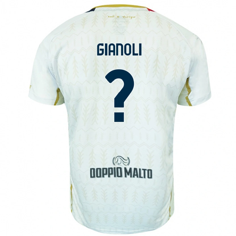 Danxen Kid Marco Gianoli #0 White Away Jersey 2024/25 T-Shirt