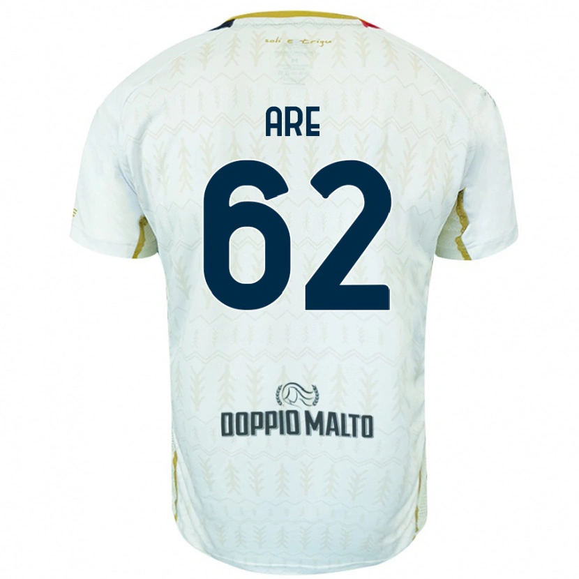 Danxen Kid Emmanuele Are #62 White Away Jersey 2024/25 T-Shirt