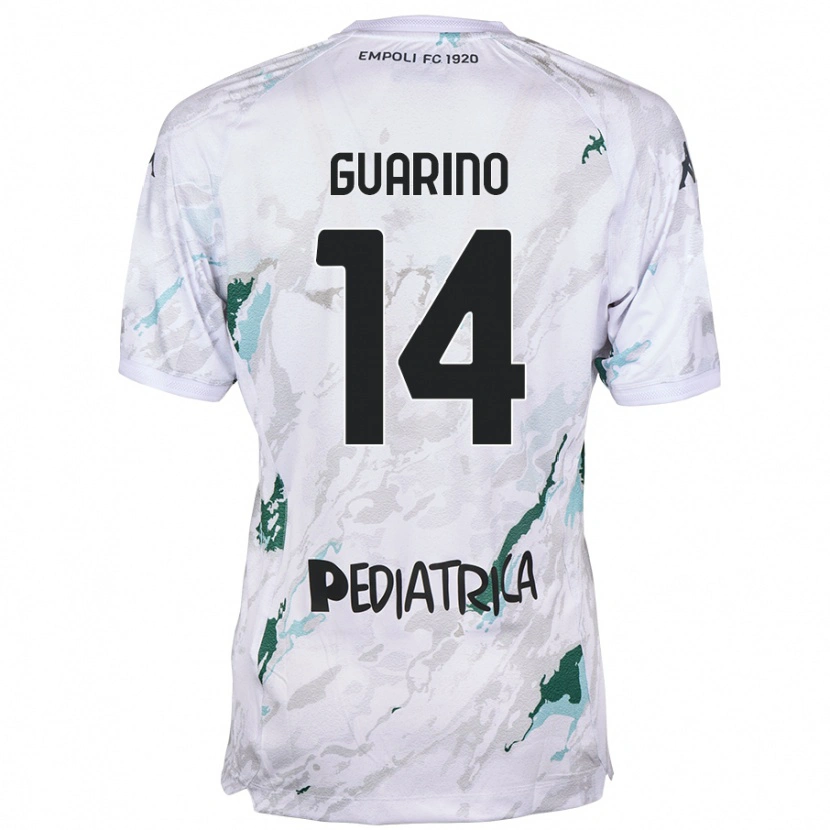 Danxen Kid Gabriele Guarino #14 Grey Away Jersey 2024/25 T-Shirt