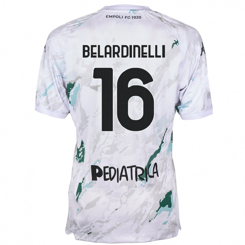 Danxen Kid Luca Belardinelli #16 Grey Away Jersey 2024/25 T-Shirt