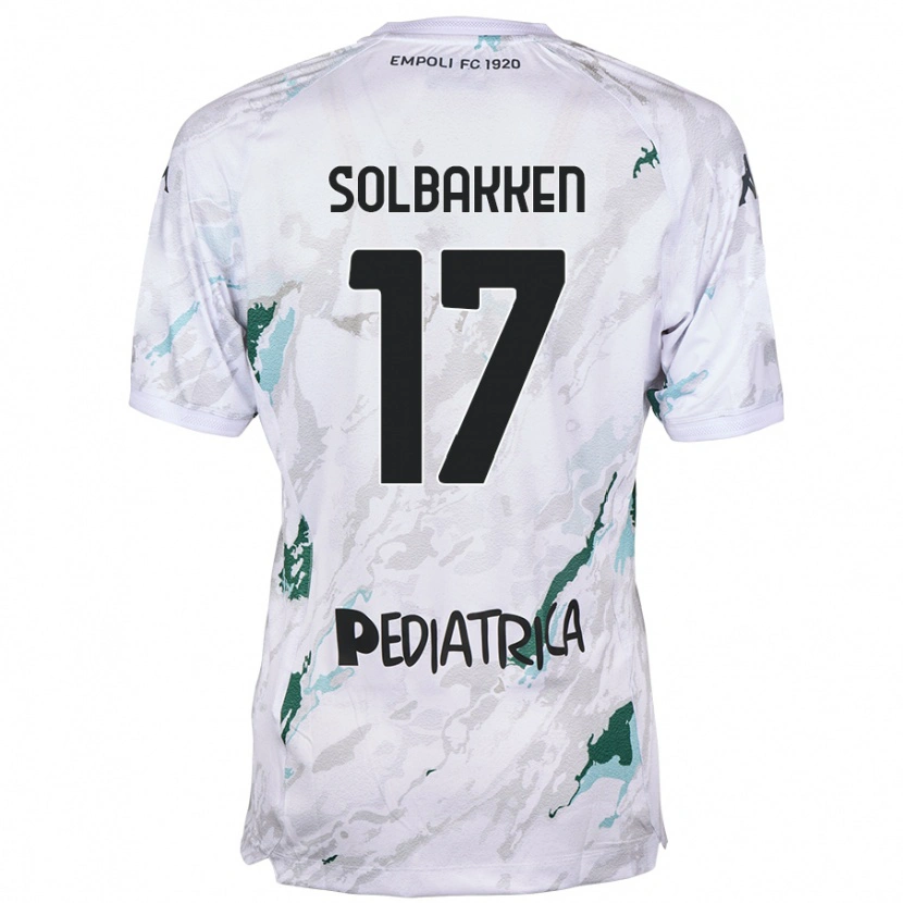 Danxen Kid Ola Solbakken #17 Grey Away Jersey 2024/25 T-Shirt