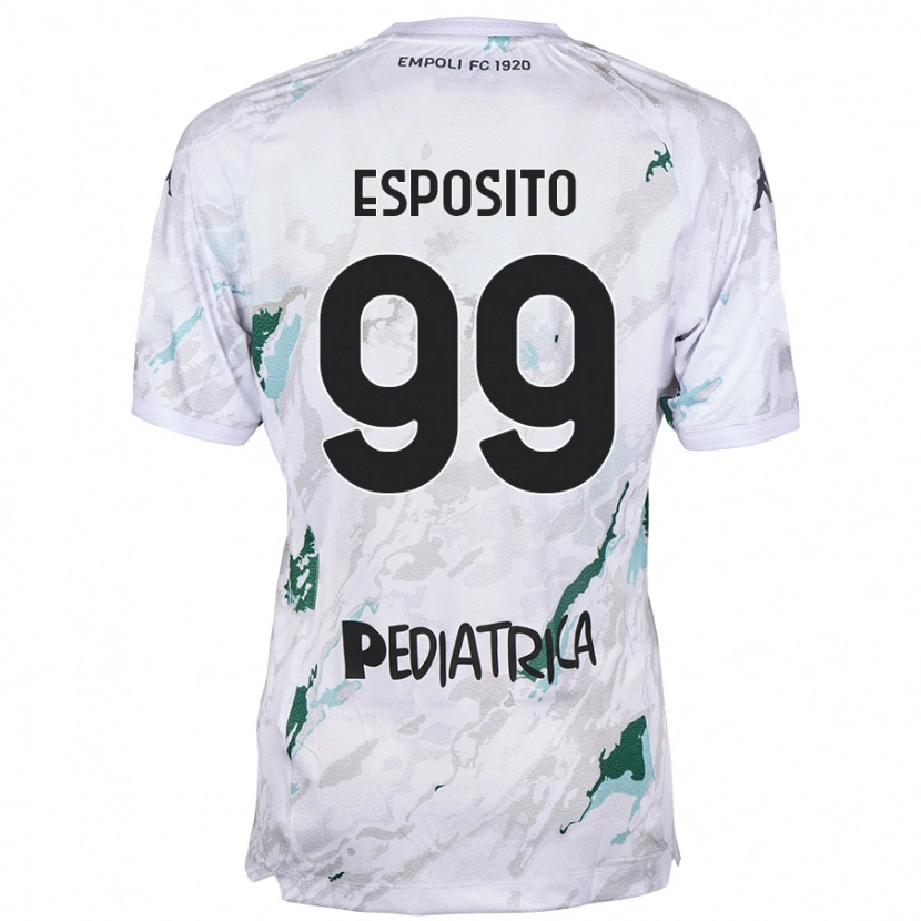 Danxen Kid Sebastiano Esposito #99 Grey Away Jersey 2024/25 T-Shirt