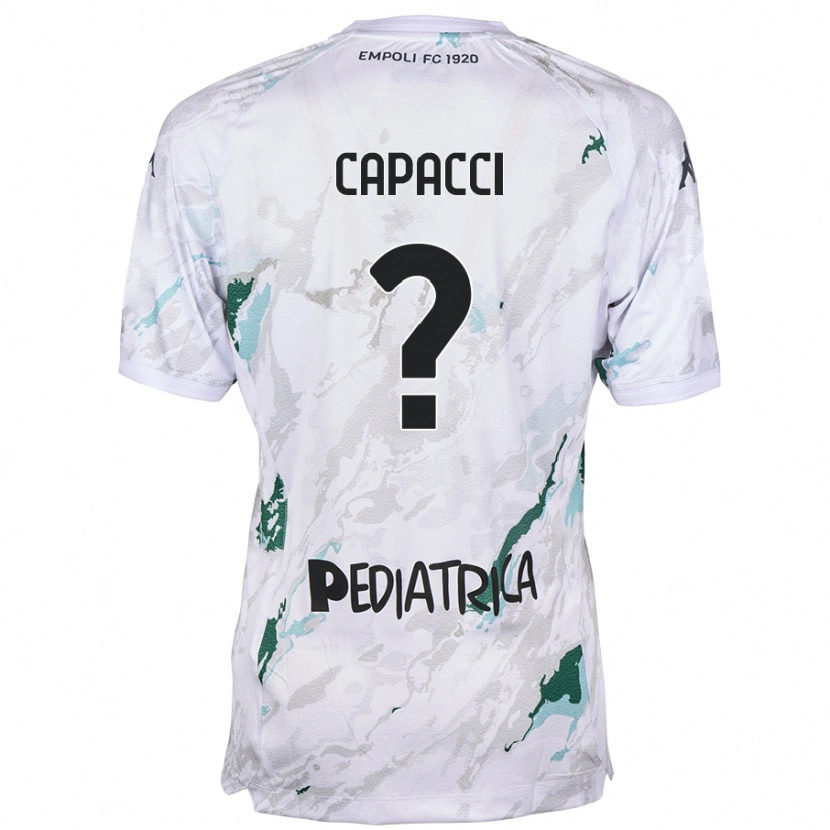 Danxen Kid Edoardo Capacci #0 Grey Away Jersey 2024/25 T-Shirt