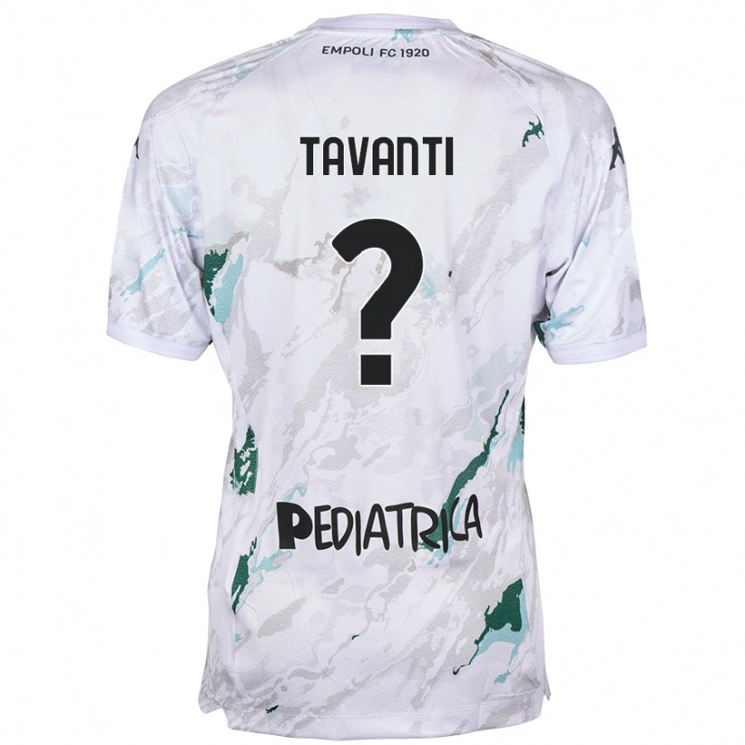 Danxen Kid Samuele Tavanti #0 Grey Away Jersey 2024/25 T-Shirt