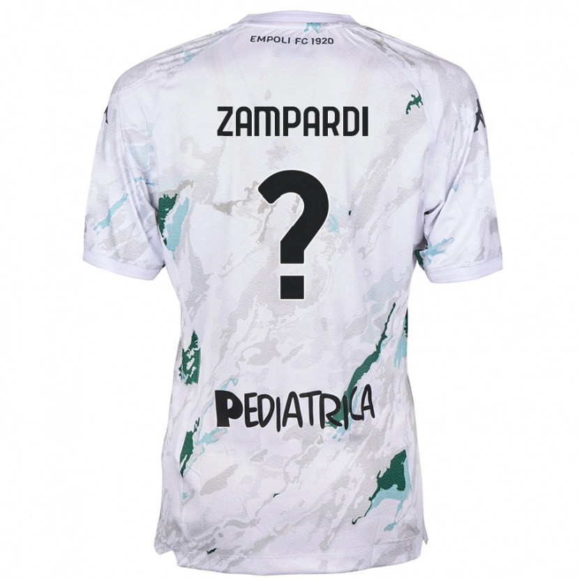 Danxen Kid Gabriele Zampardi #0 Grey Away Jersey 2024/25 T-Shirt