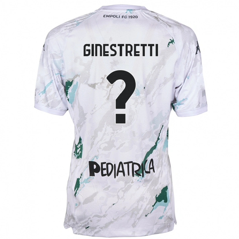 Danxen Kid Davide Ginestretti #0 Grey Away Jersey 2024/25 T-Shirt