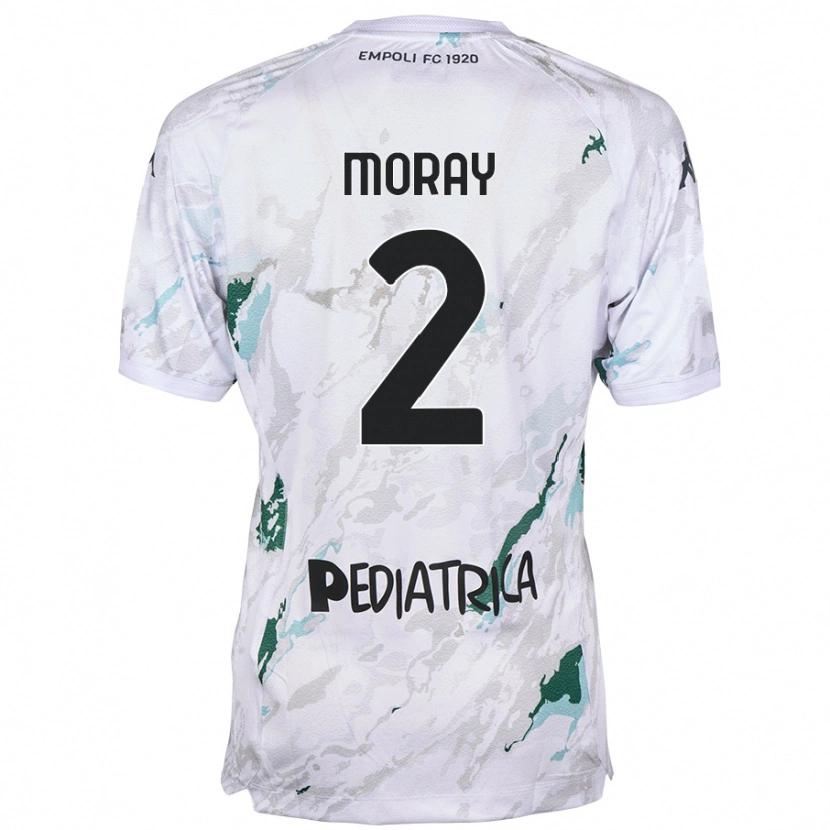 Danxen Kid Jeremy Moray #2 Grey Away Jersey 2024/25 T-Shirt