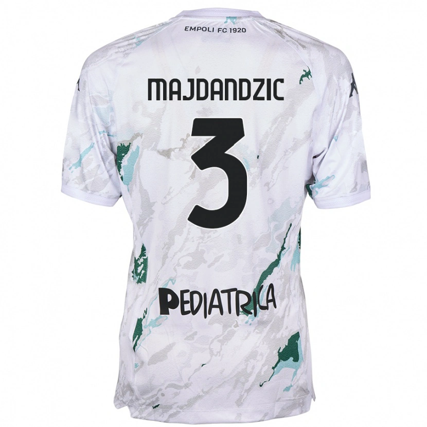 Danxen Kid Patrik Majdandzic #3 Grey Away Jersey 2024/25 T-Shirt