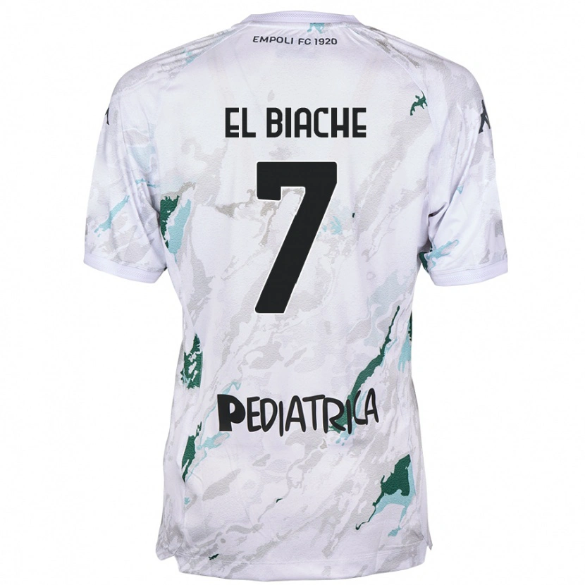 Danxen Kid Noah El Biache #7 Grey Away Jersey 2024/25 T-Shirt