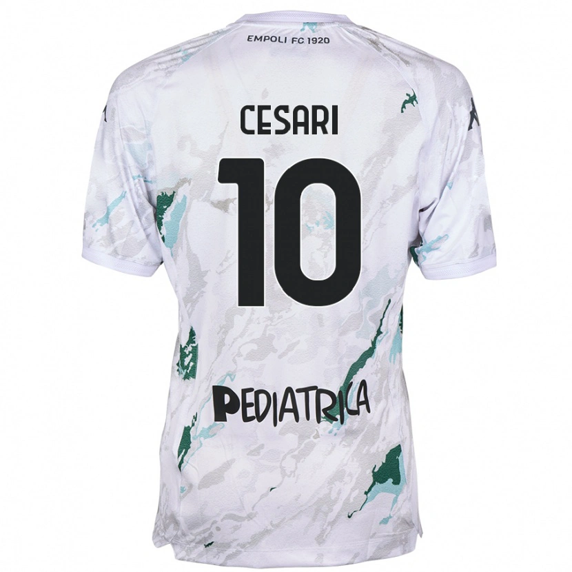 Danxen Kid Manuel Cesari #10 Grey Away Jersey 2024/25 T-Shirt