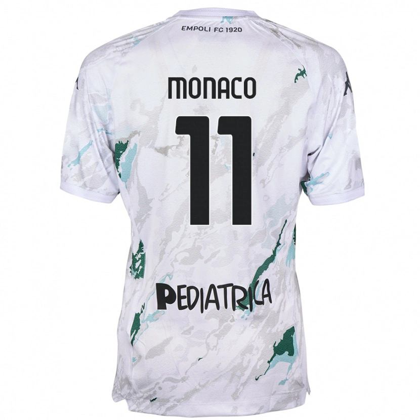 Danxen Kid Salvatore Monaco #11 Grey Away Jersey 2024/25 T-Shirt