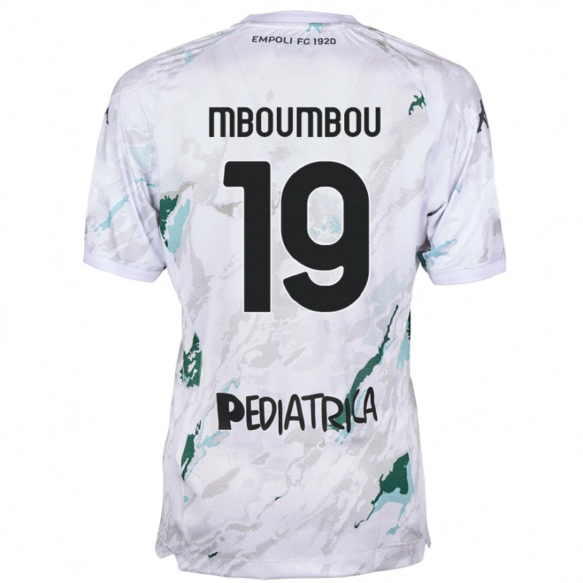 Danxen Kid Arnaud Mboumbou #19 Grey Away Jersey 2024/25 T-Shirt