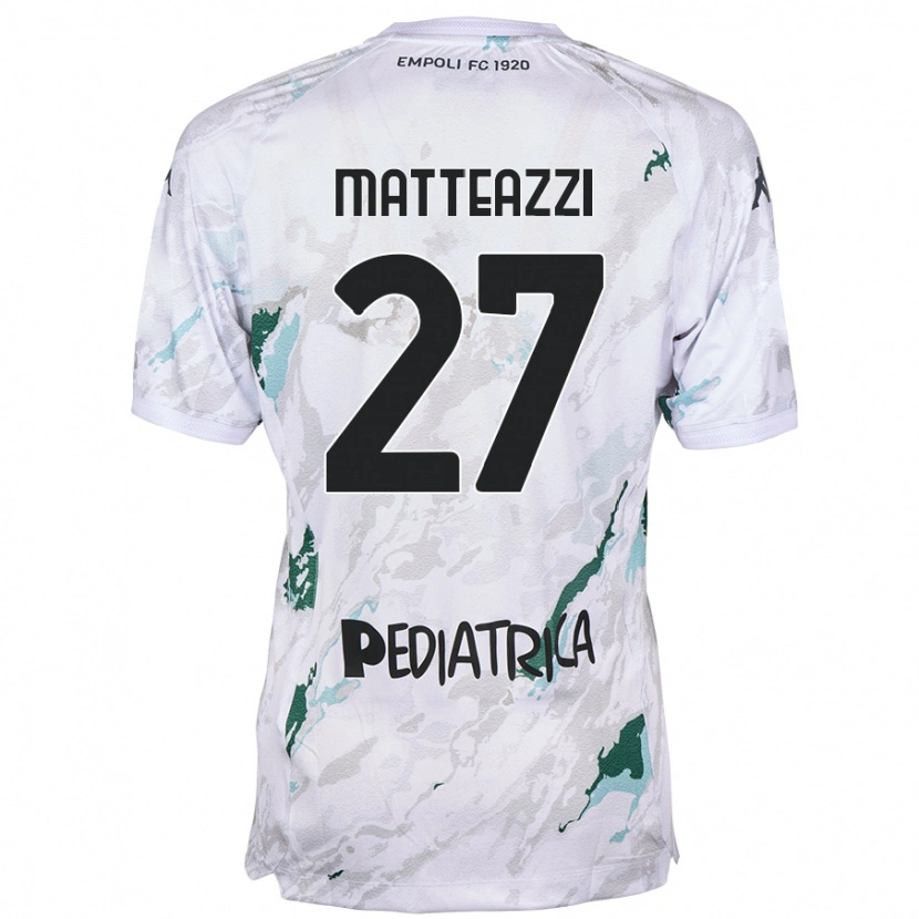 Danxen Kid Ernesto Matteazzi #27 Grey Away Jersey 2024/25 T-Shirt