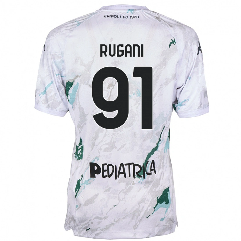 Danxen Kid Tommaso Rugani #91 Grey Away Jersey 2024/25 T-Shirt