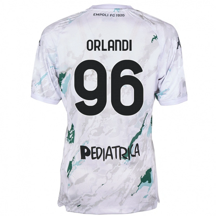 Danxen Kid Andrea Orlandi #96 Grey Away Jersey 2024/25 T-Shirt