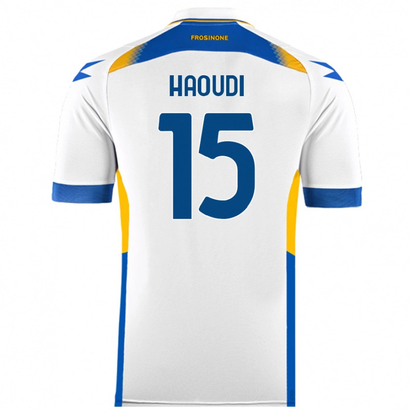 Danxen Kid Hamza Haoudi #15 White Away Jersey 2024/25 T-Shirt