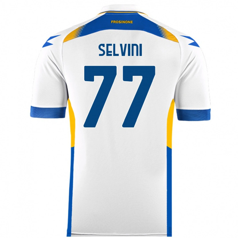 Danxen Kid Alessandro Selvini #77 White Away Jersey 2024/25 T-Shirt