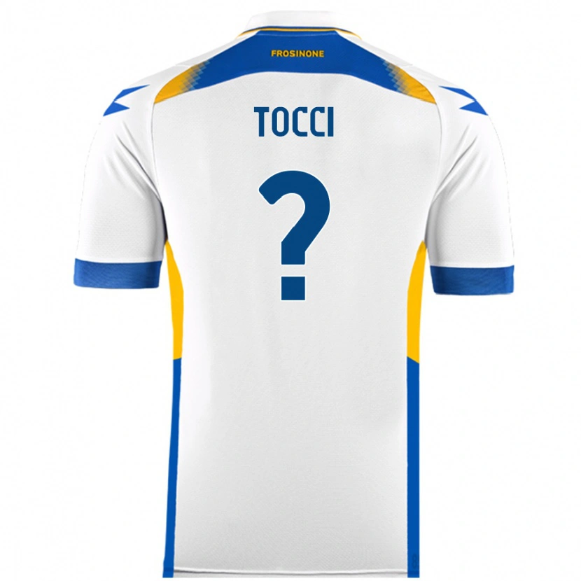 Danxen Kid Federico Tocci #0 White Away Jersey 2024/25 T-Shirt