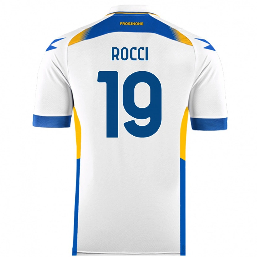 Danxen Kid Valerio Rocci #19 White Away Jersey 2024/25 T-Shirt