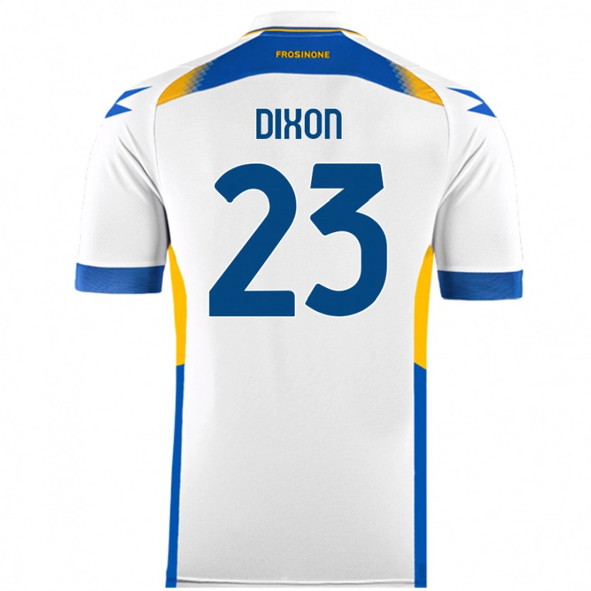 Danxen Kid Damar Dixon #23 White Away Jersey 2024/25 T-Shirt