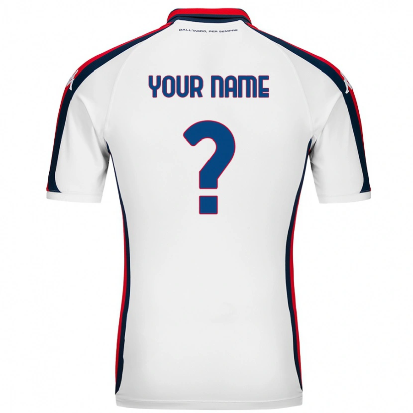 Danxen Kid Your Name #0 White Away Jersey 2024/25 T-Shirt